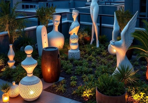 Creative Ways to Integrate Art and Sculpture into Your Rooftop Garden Design